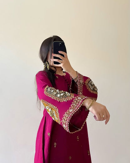 Zincorus 2-pieces  Embroidered